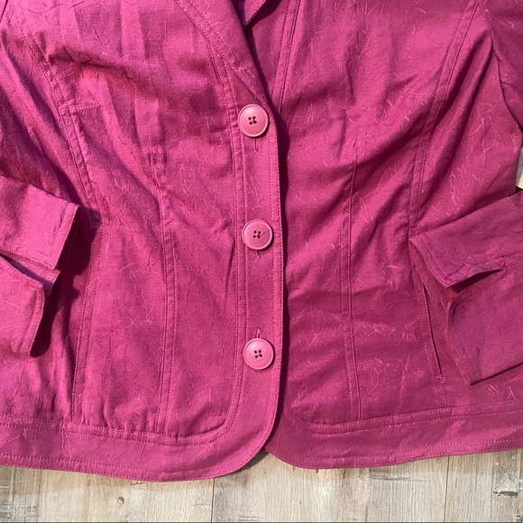 NWT- COLDWATER CREEK Classic Jacquard Blazer - Picture 3 of 9